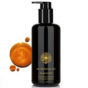 NWT May Lindstrom The Good Stuff Shimmer Oil Body Hair Radiance 200 ML Full Size